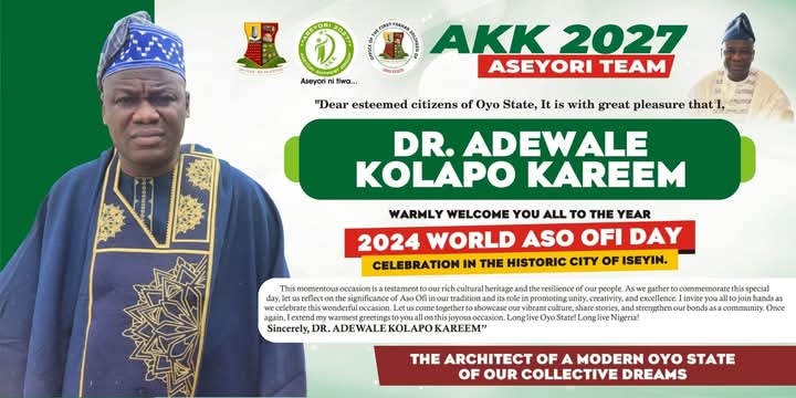 Promoting Unity and Cultural Excellence: Dr. Adewale Kolapo Kareem Attends ASO OFI Day Celebration