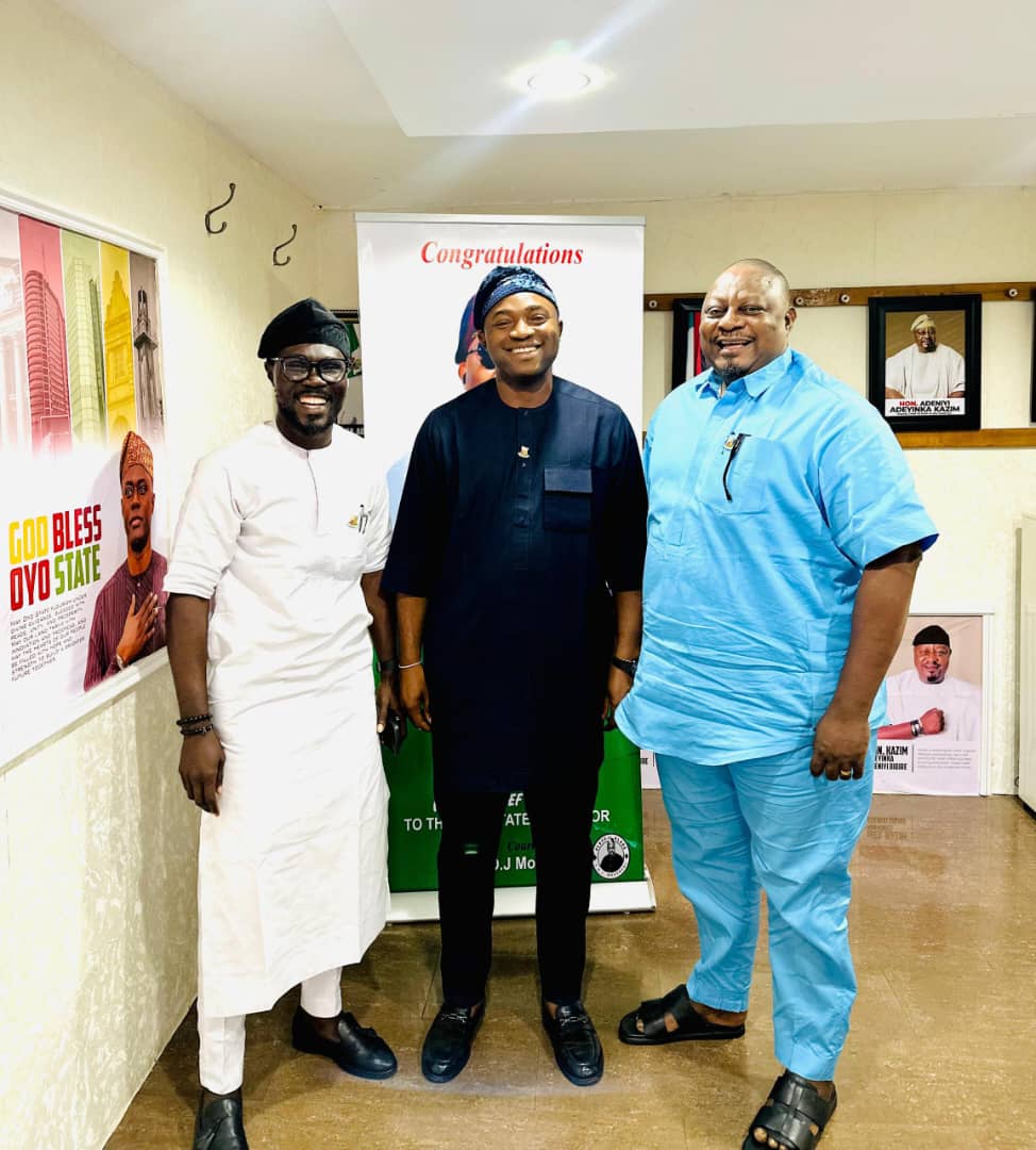 Ibadan North LG Chairman, Olufade Pays Courtesy Visit To Makinde’s DCOS, Hon. Kazim Adeyinka Bibire