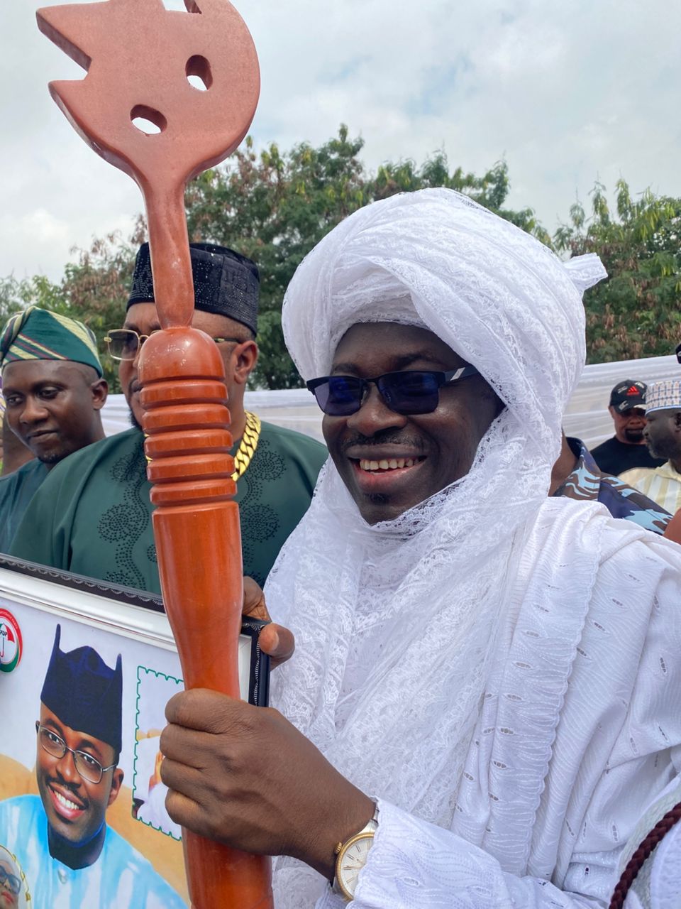 Amb. Taofeek Arapaja Conferred Baba Adinni by Felele Muslim Community, Credits Honour to Gov. Makinde
