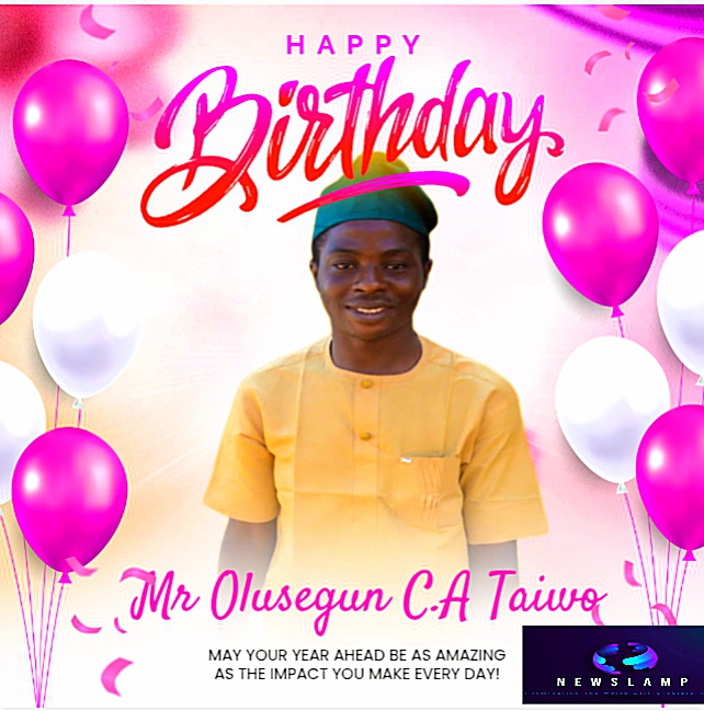 Newslamp Nigeria Boss, Seyex Diamond, Celebrates OCAT on His Birthday